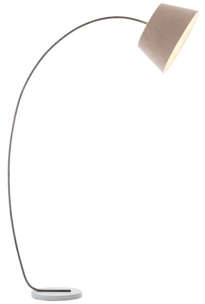 Brilliant - Lampă de podea BROK 1xE27/60W/230V taupe