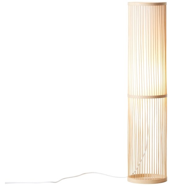 Brilliant - Lampă de podea NORI 1xE27/40W/230V bambus