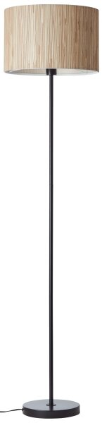 Lampă de podea WIMEA Brilliant 1xE27/52W/230V, neagră/bej