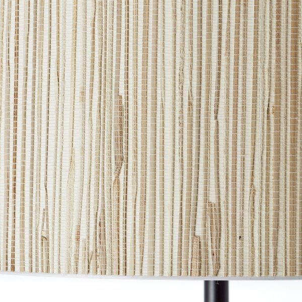 Lampă de podea WIMEA Brilliant 1xE27/52W/230V, neagră/bej
