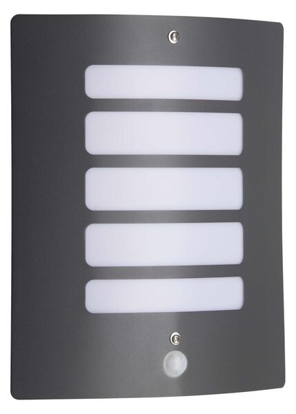 Brilliant - Corp de iluminat exterior cu senzor TODD 1xE27/60W/230V IP44 antracit