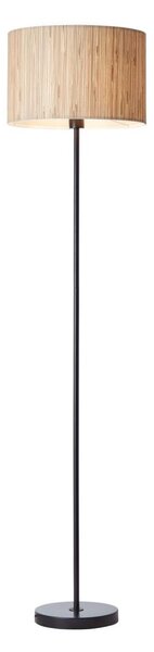 Lampă de podea WIMEA Brilliant 1xE27/52W/230V, neagră/bej