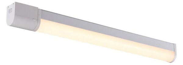 Nordlux - Aplica LED pentru oglindă de baie cu priză, 15 W, 230 V, IP44, 68,4 cm, albă