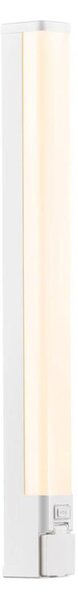 Nordlux - Iluminare LED pentru oglindă de baie cu priză, 15W, 230V, IP44, 60 cm, alb