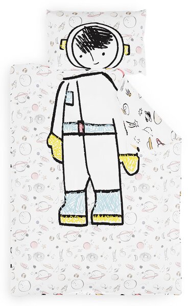 Sleepwise, Soft Wonder Kids-Edition, lenjerie de pat, 100 x 135 cm, 40 x 60, respirabil, microfibră