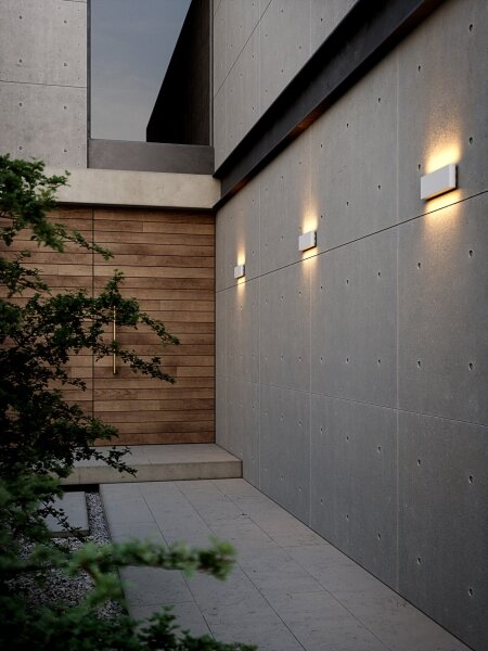 Nordlux - LED Aplică de exterior KINVER LED/10W/230V IP54 alb