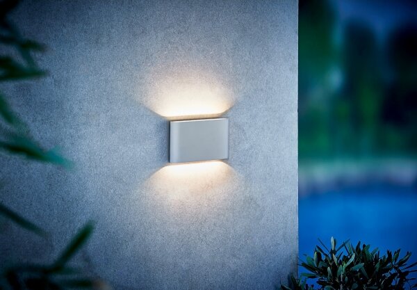 Nordlux - KINVER Aplică de perete pentru exterior LED/8,5W/230V IP54 alb