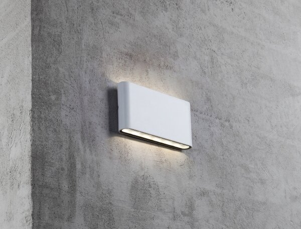 Nordlux - KINVER Aplică de perete pentru exterior LED/8,5W/230V IP54 alb