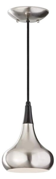 Feiss FE-BESO-P-S-BS - Pendul BESO 1xE27/60W/230V crom mat/negru