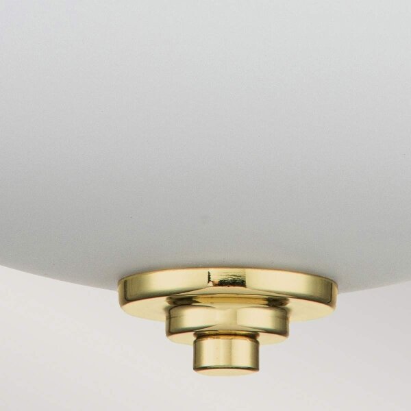 Feiss FE-MALIBU-F-BATH-PB - Plafonieră pentru baie MALIBU, 2x E27/60W, 230V, IP44, auriu