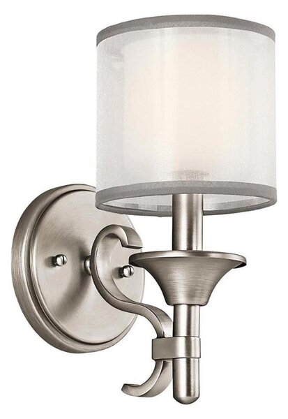 Kichler KL-LACEY1-AP - Aplica de perete LACEY, 1xE14/40W/230V, crom mat
