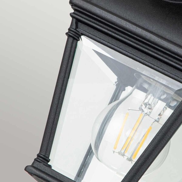 Elstead BAYVIEW-PORCH-BK - Plafonieră de exterior BAYVIEW, 1xE27/60W/230V, IP44