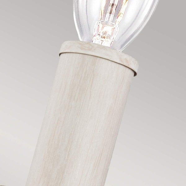 Feiss FE-HARTSVILLE1 - Aplica de perete HARTSVILLE 1xE14/40W/230V bej/maro