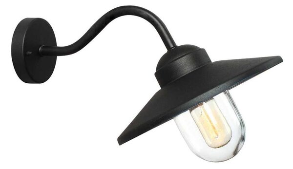Elstead KLAMPENBORG-BK - Corp de iluminat exterior KLAMPENBORG 1xE27/60W/230V IP44 negru