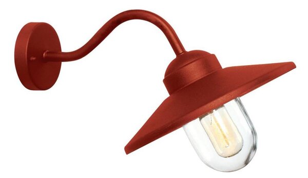 Elstead KLAMPENBORG-OXR - Aplica de exterior KLAMPENBORG 1xE27/60W/230V IP44 roșie