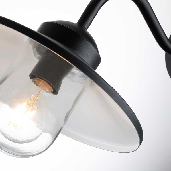 Elstead KLAMPENBORG-PIR-BK – corp de iluminat exterior cu senzor KLAMPENBORG 1xE27/60W/230V IP44