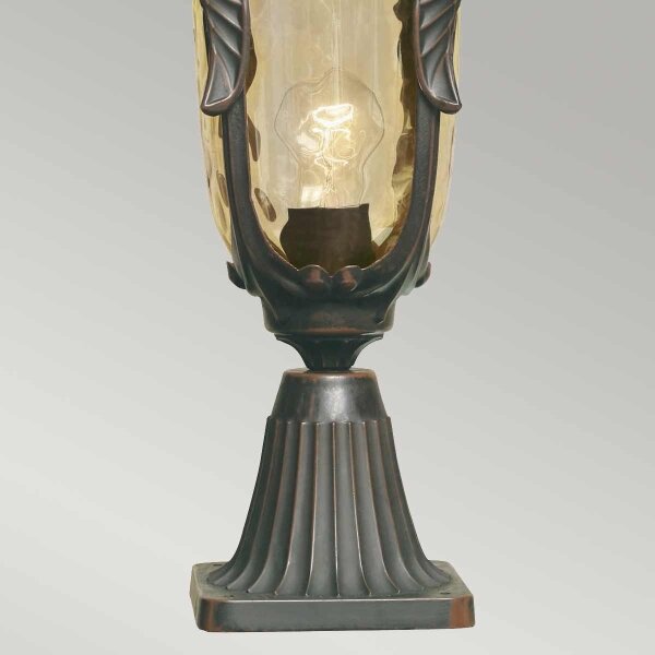 Elstead PH3-M-OB - Lampă de exterior PHILADELPHIA 1xE27/60W/230V IP44 bronz
