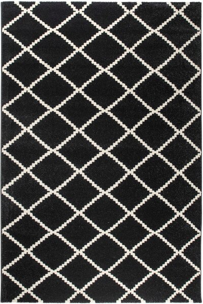 Covor Arvid Andas negru 80/150 cm
