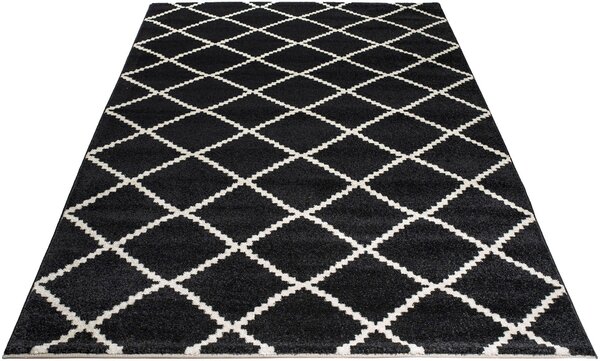 Covor Arvid Andas negru 80/150 cm