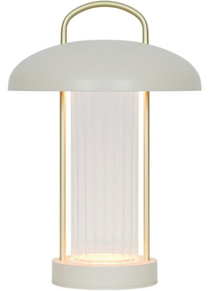 Nordlux - Lampă de masă tactilă reîncărcabilă dimabilă MIRANO LED/3W/3,7V, bej