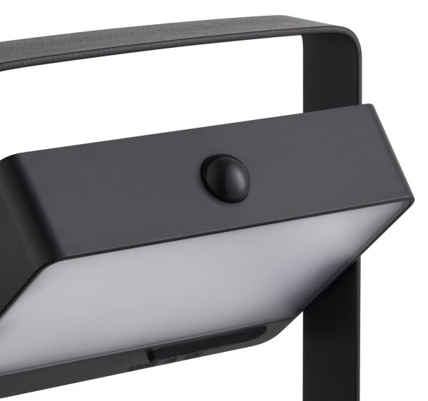 Nordlux - Lampă solară LED SAULIO, 4,45 W, 3,7 V, IP44, 2000 mAh, 60 cm
