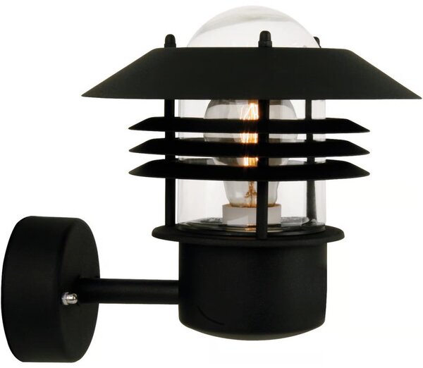 Nordlux - Aplică de perete pentru exterior VEJERS 1xE27/60W/230V IP54 negru