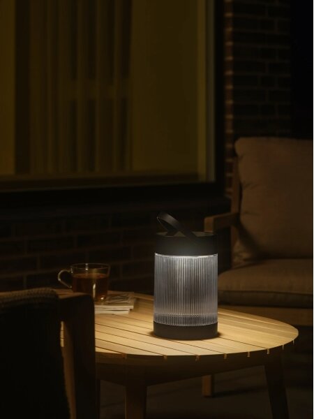 Nordlux - lampă solară LED COUPAR LED/3,2W/3,7V neagră