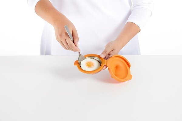 Forme pentru ouă poșate 2 buc. din silicon Pouched egg cooker – Lékué