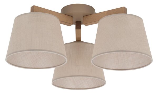 Brilagi - Lustră aplicată LATTE SABIA 3xE27/15W/230V pin/bej
