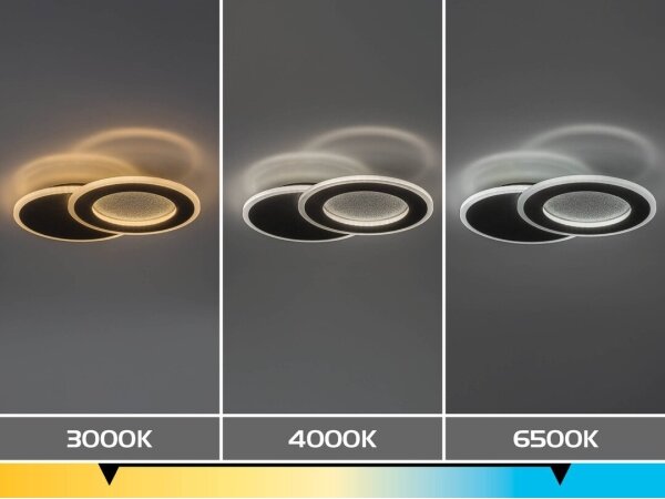 Rabalux 71486 - Plafonieră LED LUREO, dimabilă, 24W/230V, 3000-6500K, 35x23 cm, cu telecomandă