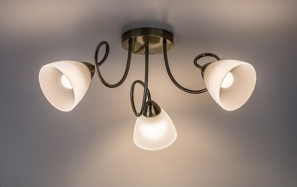 Rabalux 71481 - Lustru de tavan aplicat PALOMINA 3xE27/60W/230V