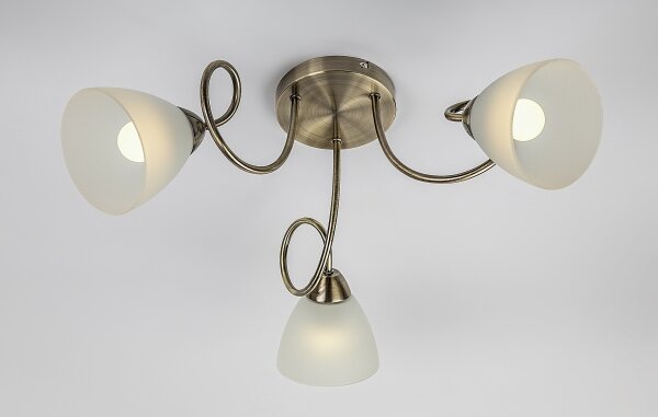 Rabalux 71481 - Lustru de tavan aplicat PALOMINA 3xE27/60W/230V