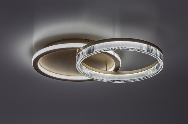 Rabalux 71472 - Plafonieră LED dimabilă RIVONA, LED 22W, 230V, 3000-6500K, 53,5 x 35 cm, cu telecomandă