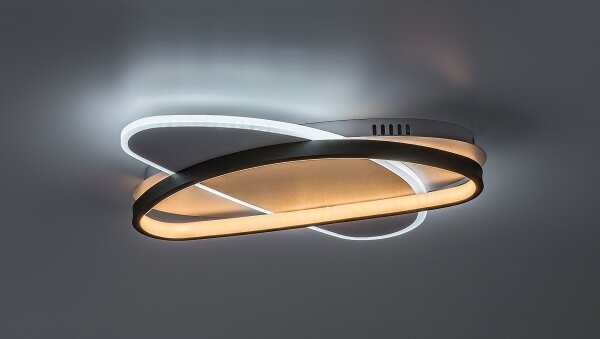 Rabalux BRANTIEL 71469 - Plafonieră LED dimabilă 57W/230V 3000-6000K 45x30,5 cm+telecomandă