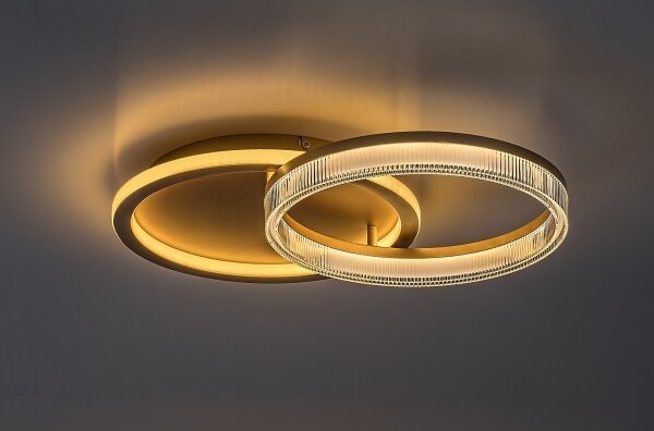 Rabalux 71472 - Plafonieră LED dimabilă RIVONA, LED 22W, 230V, 3000-6500K, 53,5 x 35 cm, cu telecomandă