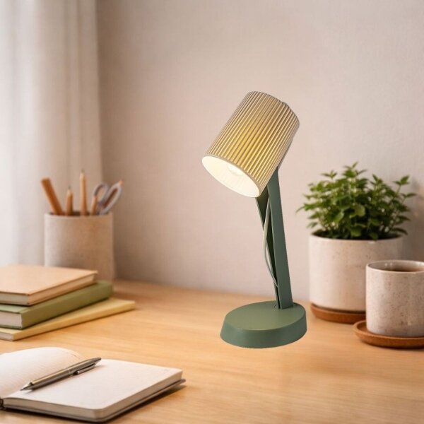 Rabalux SOLVET 74087 - Lampă de birou 1xE14/11W/230V, verde