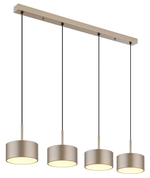 Globo 56964-4H - lustră LED pe cablu RAYMOND LED/40W/230V 3000K alamă