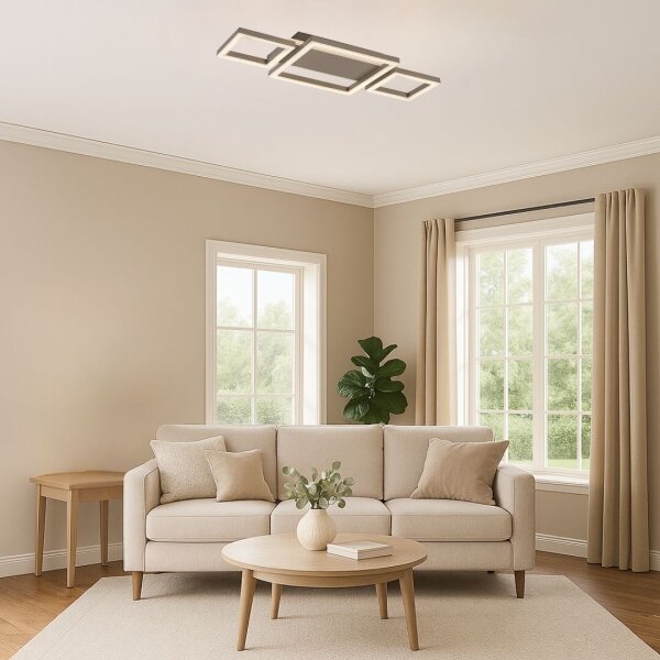 Rabalux 71477 - Plafonieră LED GLAVIAN, 24 W, 230 V, 51,5 x 22 cm