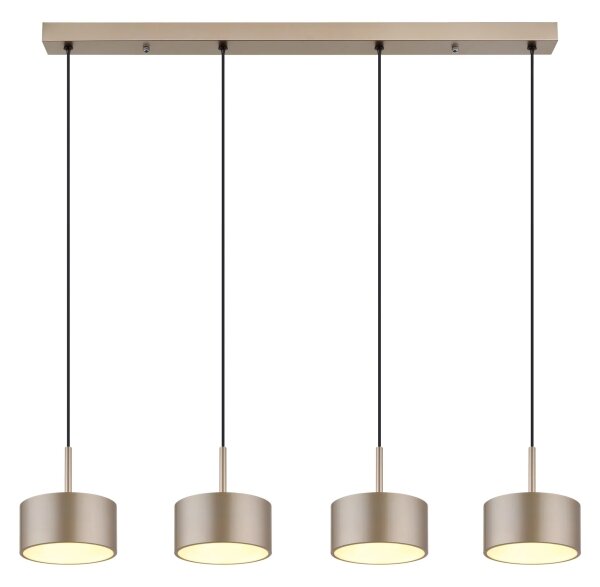 Globo 56964-4H - lustră LED pe cablu RAYMOND LED/40W/230V 3000K alamă