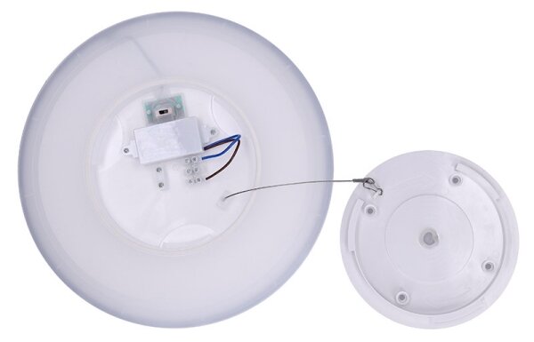 Solight WO826-LED Lampă de tavan pentru baie ACATE, 24W/230V, 3000/4000/6000K, pr.29,3cm, IP54