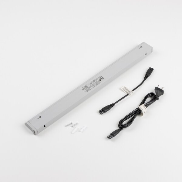 Corp de iluminat LED sub dulap, 7,5 W, 230 V, 2700/4000 K, gri