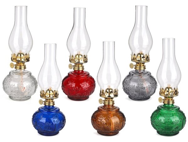 Brilagi - Lampă cu kerosen MERLIN portocalie