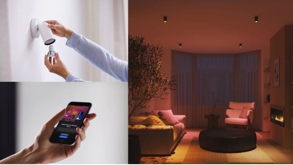 Bec LED dimabil Philips Hue WACA GU10/4,7W/230V 2200-6500K