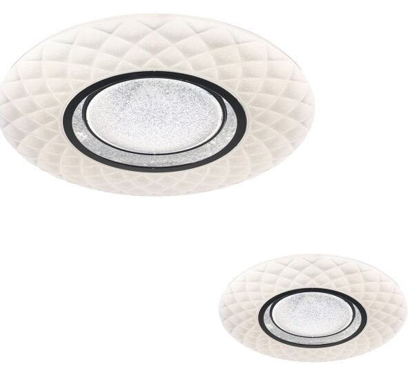 Plafonieră LED dimabilă TOKYO LED/48W/230V + telecomandă