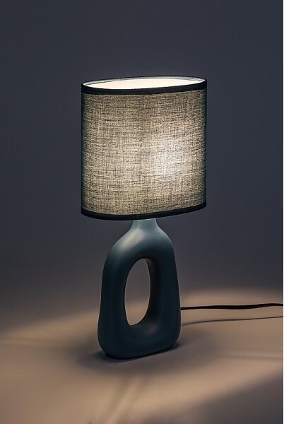 Rabalux SYLIRA 74072 - Lampă de birou, 1xE14/40W/230V, albastru