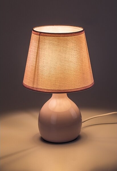 Rabalux 74078 - Lampă de masă INGRID 1xE14/40W/230V roz