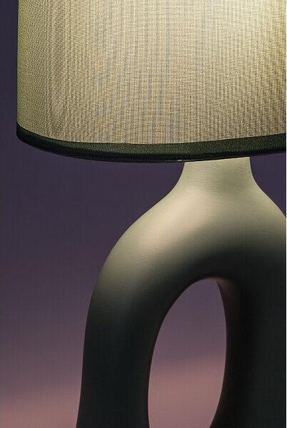 Rabalux 74071 - Lampă de masă SYLIRA, 1xE14/40W/230V, verde
