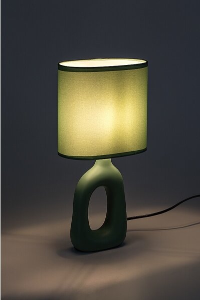 Rabalux 74071 - Lampă de masă SYLIRA, 1xE14/40W/230V, verde