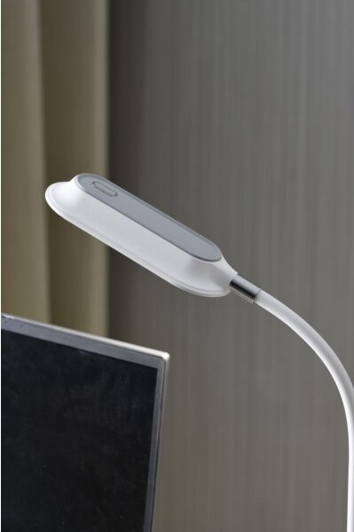 Immax 08997L - Lampă de birou LED+CCT reglabilă cu clemă CLIP 7,5W/230V albă