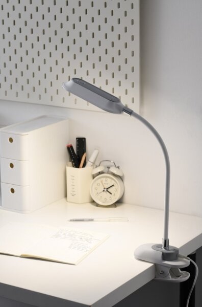 Immax 08997L - Lampă de birou LED+CCT reglabilă cu clemă CLIP 7,5W/230V albă